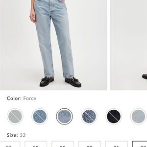 Agolde 90’s Jeans in Force